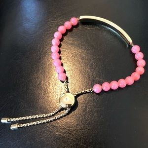 Michael Kors Beaded Stone Slider Bracelet